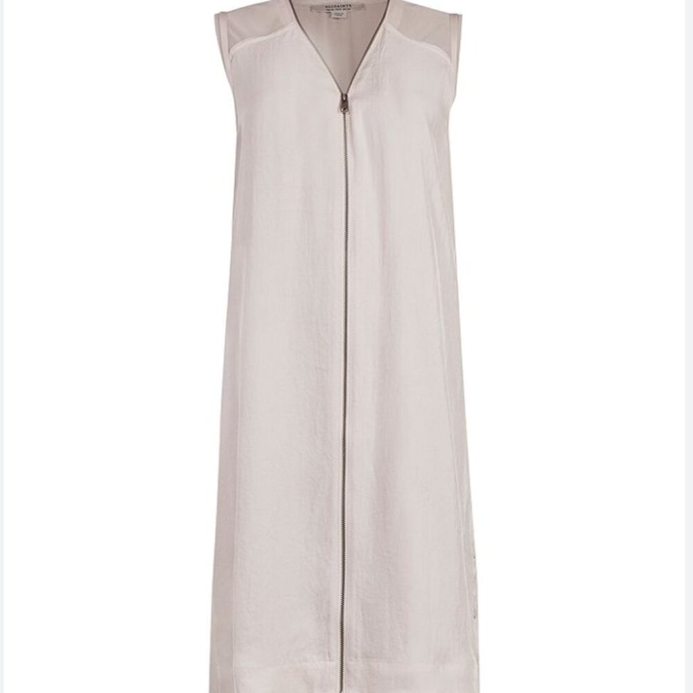 All Saints Lottie Sleeveless Light Pink Dress
